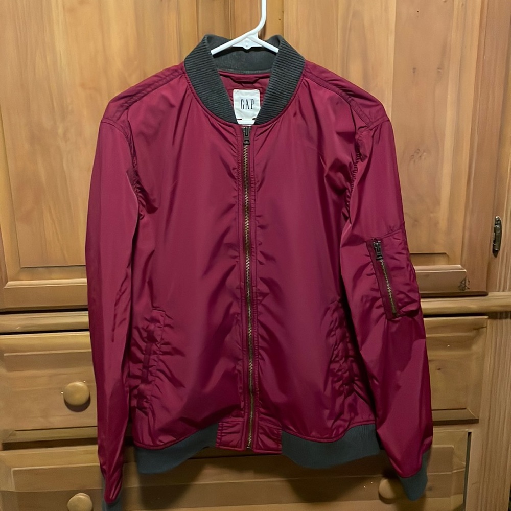 Medium Gap Red Bomber Jacket